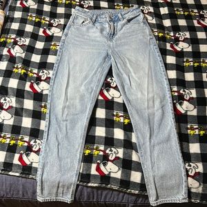 American Eagle mom jeans, size 0, and brand new